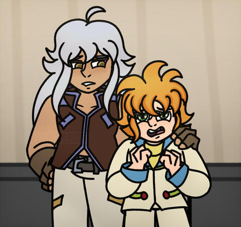 Half-Body [Shaded, Canon, Extra Character, Complex Background]